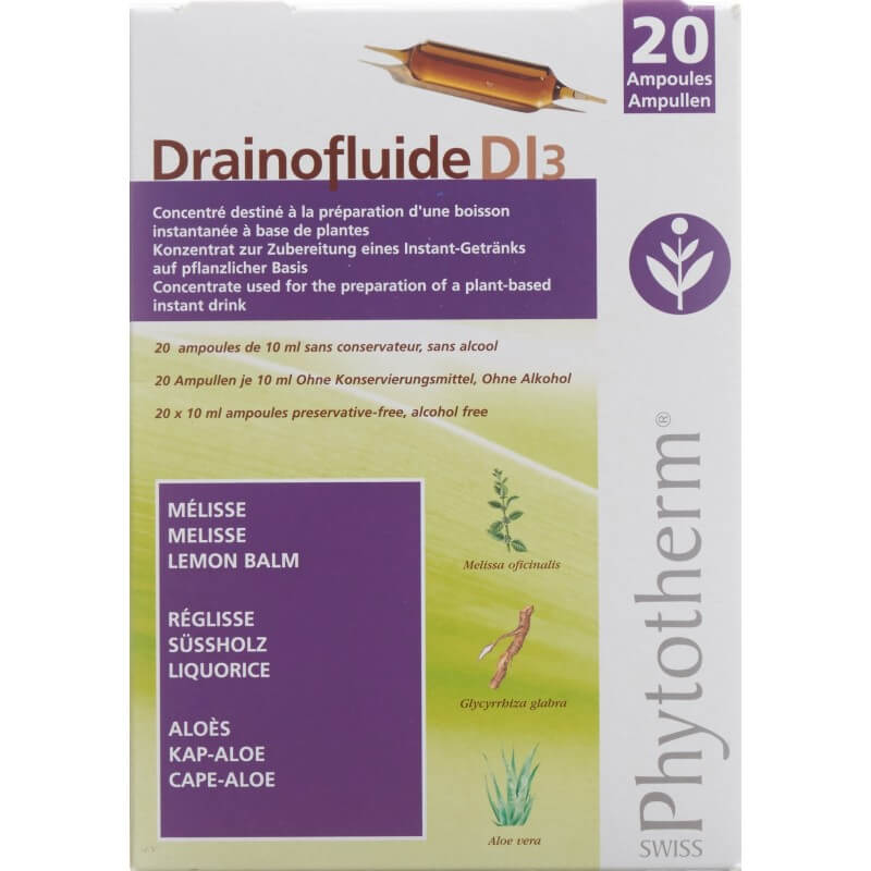Drainofluide DI 3 20 Trinkampullen 10ml