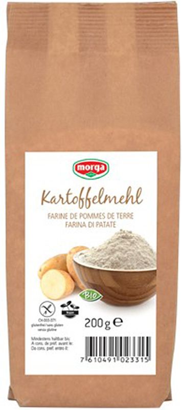 Morga Kartoffelmehl Bio 200g Morga Kartoffelmehl Bio 200g