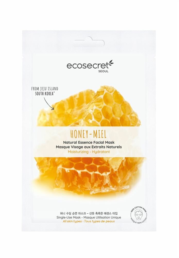 ECOSECRET Gesichtsmaske feuchtigkeits Honig 20ml