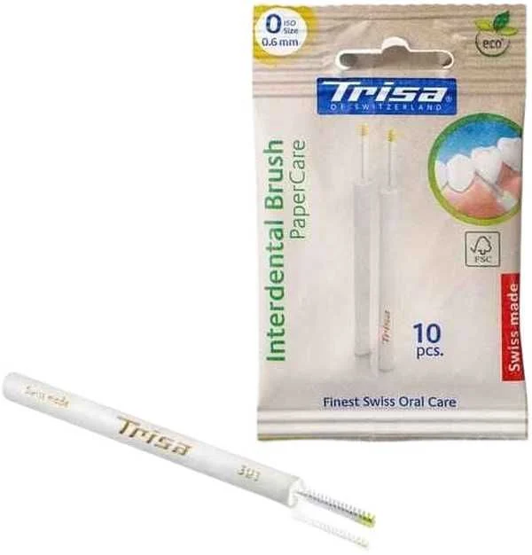 Trisa Interdental Brush PaperCar ISO 0 10 Stück