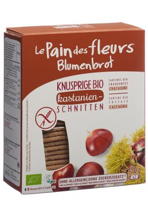 Blumenbrot Knusprige Schnitten Kastanien 150g