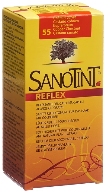 Sanotint Haartönung 55 Kupferbraun