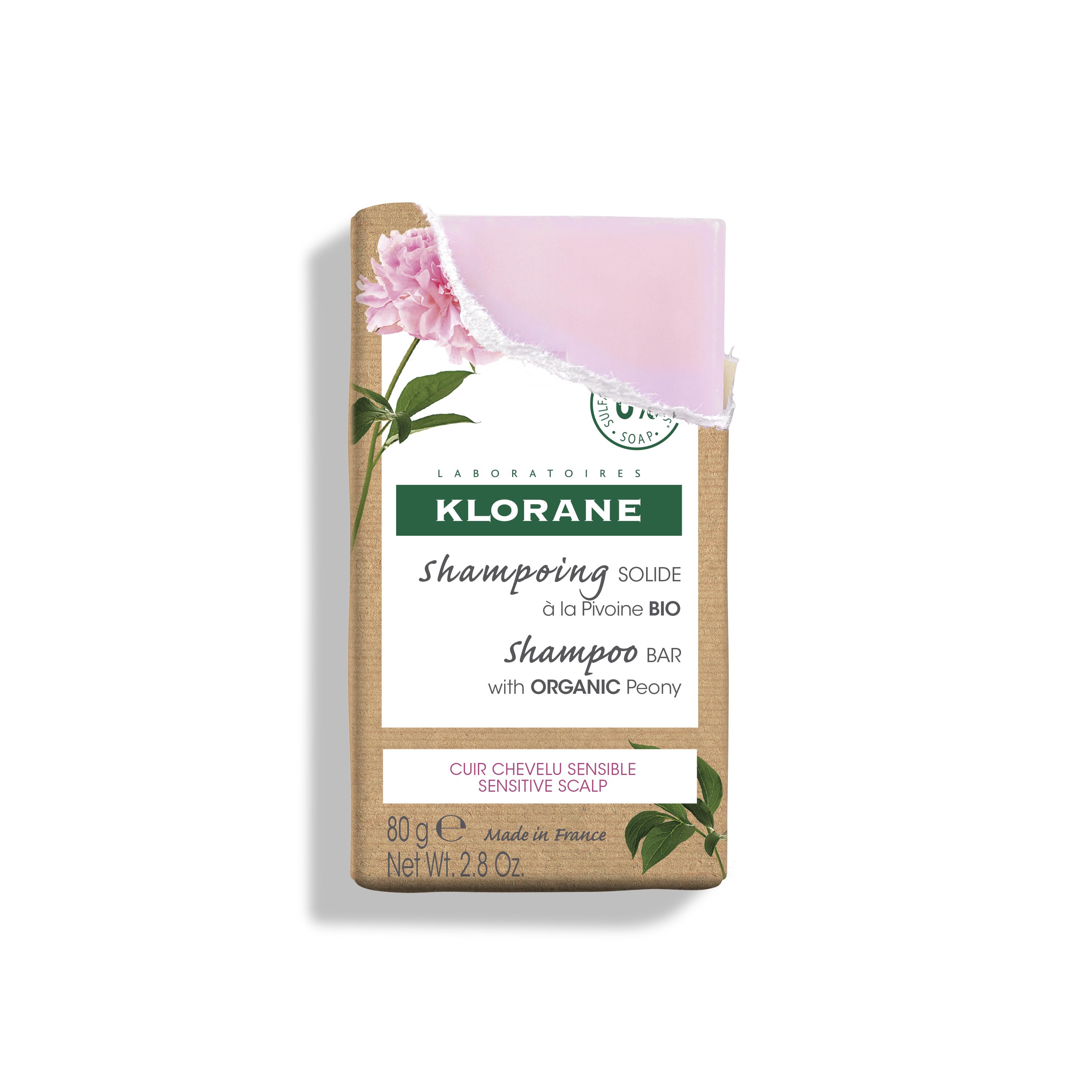 KLORANE Shampoo-Bar Pfingstrose Bio 80g KLORANE Shampoo-Bar Pfingstrose Bio 80g