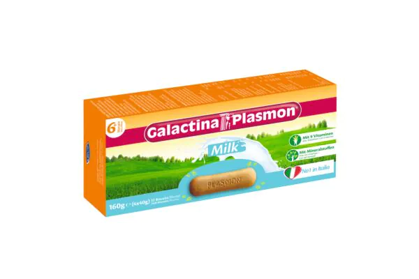 Galactina Plasmon Milk Kinder-Biscuits 4 x 40g