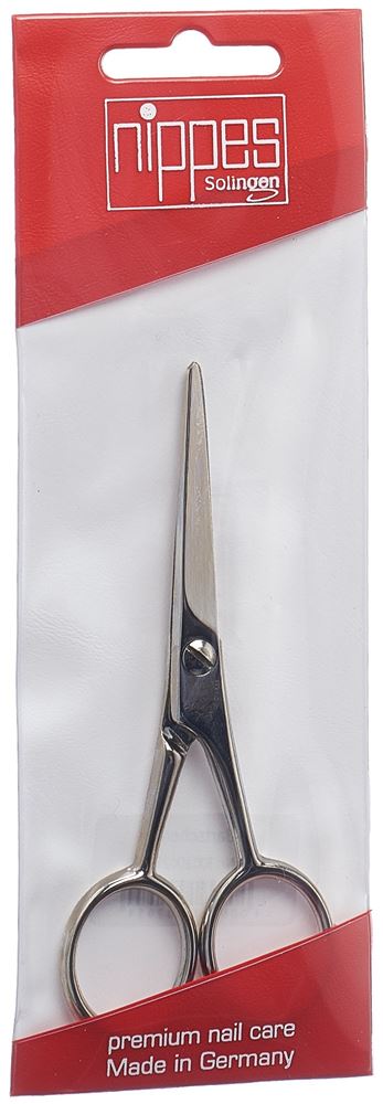 Nippes Schauz-/Bartschere vernickelt