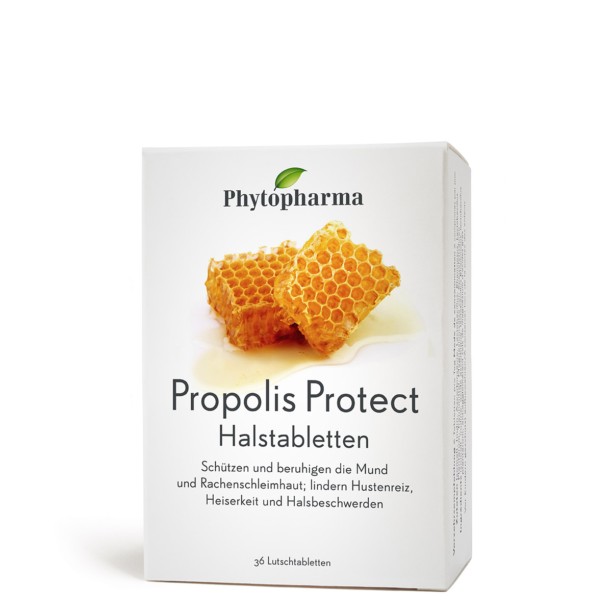 PHYTOPHARMA Propolis Protect Halstabletten 36 Stück PHYTOPHARMA Propolis Protect Halstabletten 36 Stück