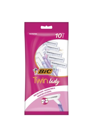 BIC Twin Lady 2-Klingenrasierer assortiert 10 Stück