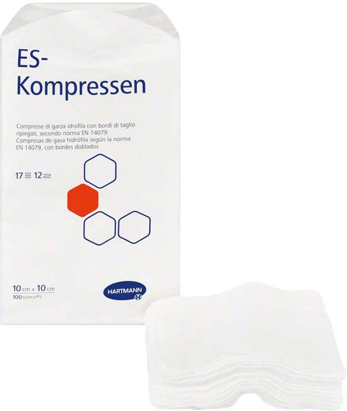 Hartmann ES-Kompressen 12fach 10x10cm 100 Stück