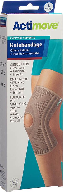 ACTIMOVE Everyday Support Kniebandage L off Patel ACTIMOVE Everyday Support Kniebandage L off Patel