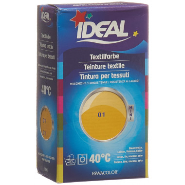 IDEAL MINI Baumwolle Color No01 gelb