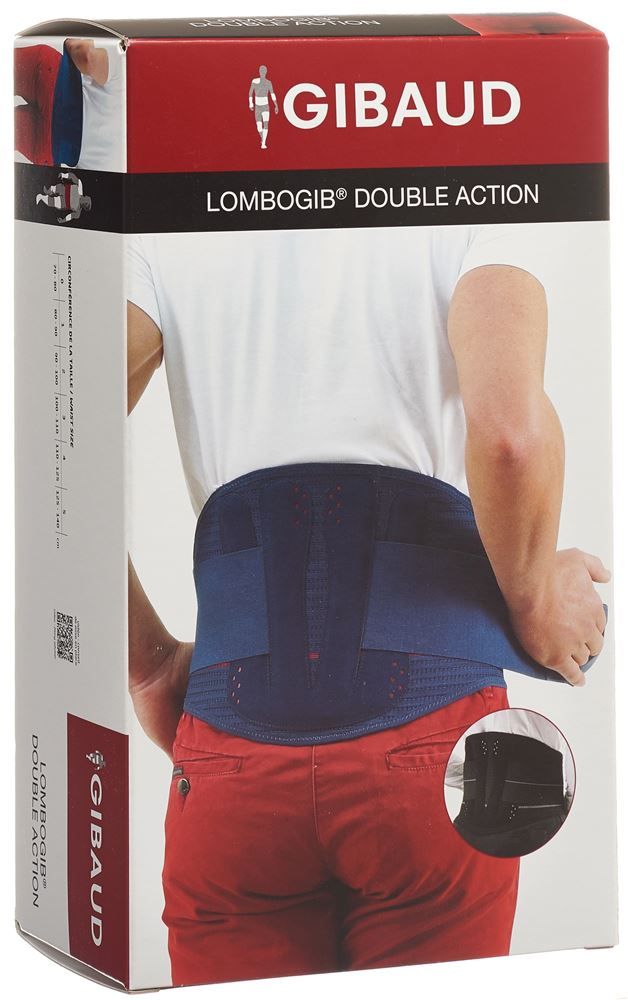 GIBAUD Lombogib Double Act 26cm Gr3 100-110cm blau GIBAUD Lombogib Double Act 26cm Gr3 100-110cm blau