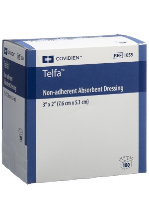 Telfa Sterile EUR Wundauflage 5.1x7.6cm 100 Stück