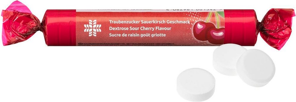 Livsane Traubenzucker Sauerkirsche Geschmack 17 Stück Livsane Traubenzucker Sauerkirsche Geschmack 17 Stück