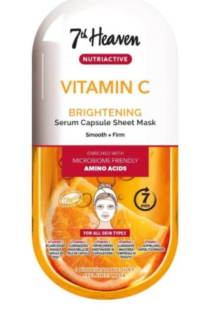 7TH HEAVEN Sheet Mask Nutriact Vitamin C 10ml