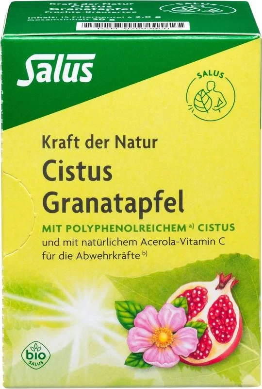 Salus® Tee Cistus Granatapfel Bio Btl 15 Stück Salus® Tee Cistus Granatapfel Bio Btl 15 Stück