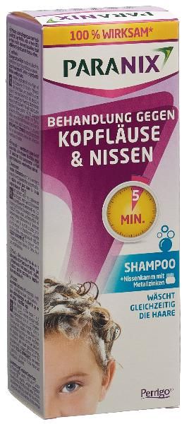 Paranix Shampoo 5 Minuten 200 ml + Kamm Paranix Shampoo 5 Minuten 200 ml + Kamm