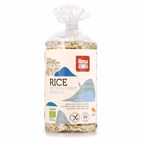 Lima Reiswaffeln ohne Salz Beutel 100g
