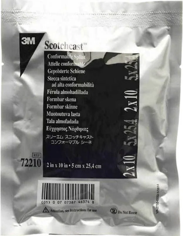 3M Scotchcast Quick Step Splint 5.1x25.4cm 10 Stück 3M Scotchcast Quick Step Splint 5.1x25.4cm 10 Stück