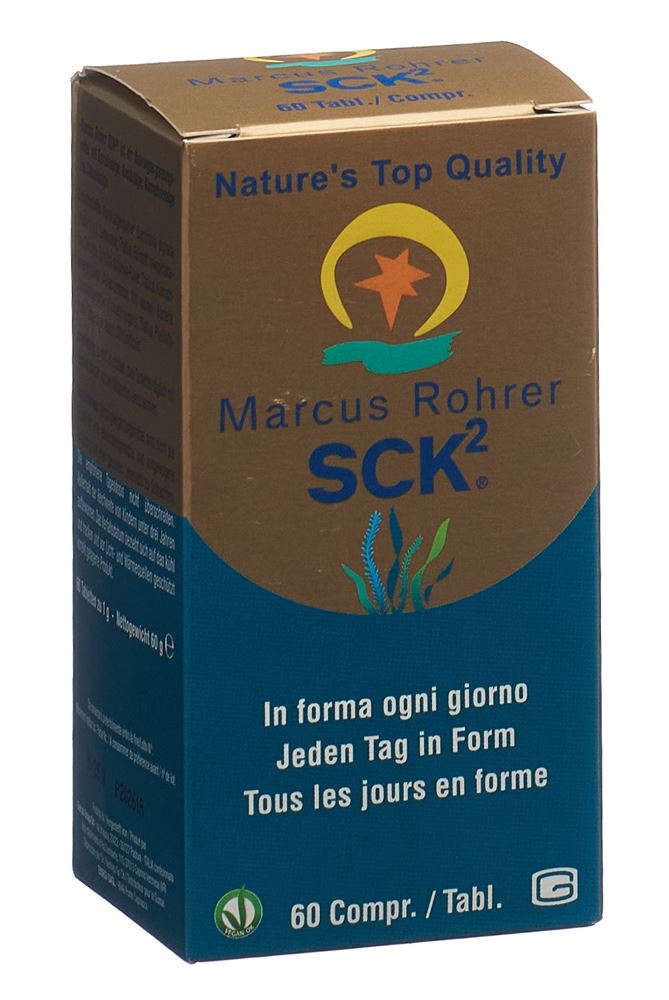 MARCUS ROHRER Spirulina SCK2 Tabl (neu) 60 Stück MARCUS ROHRER Spirulina SCK2 Tabl (neu) 60 Stück