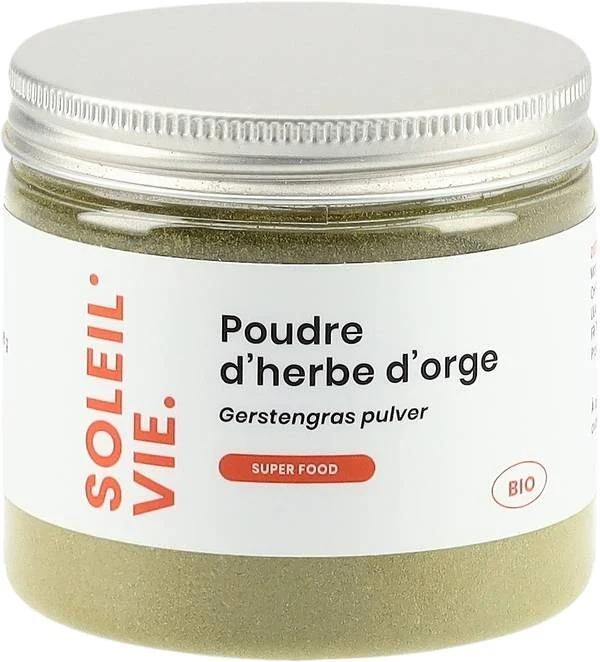 Soleil Vie Gerstengraspulver Bio Ds 50g