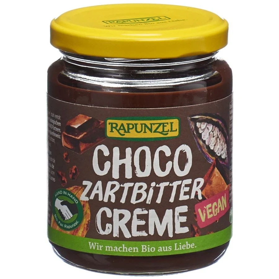 Rapunzel Choco Aufstrich Zartbitter Glas 250g Rapunzel Choco Aufstrich Zartbitter Glas 250g