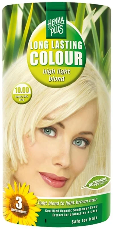 HENNA Plus Long Lasting Colour 10.00 High Light Blond