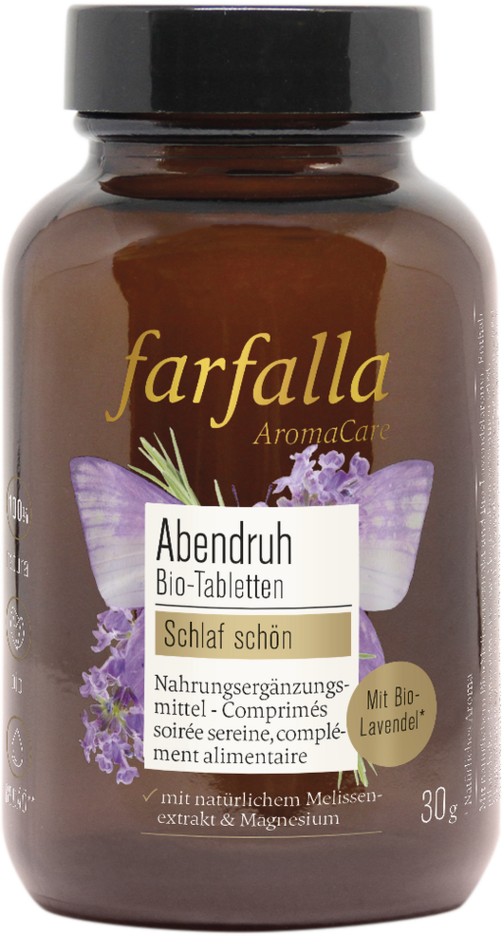 FARFALLA Abendruh Bio-Tabl schlaf schön 80 Stk FARFALLA Abendruh Bio-Tabl schlaf schön 80 Stk