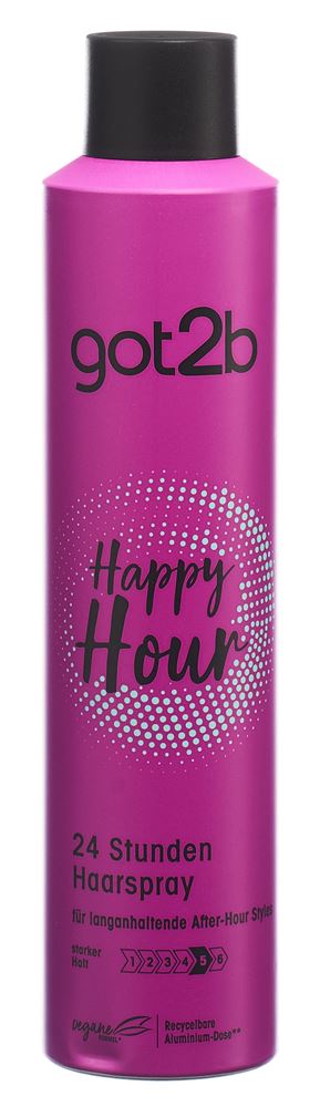 GOT2B Happy Hour Hairspray 300ml GOT2B Happy Hour Hairspray 300ml