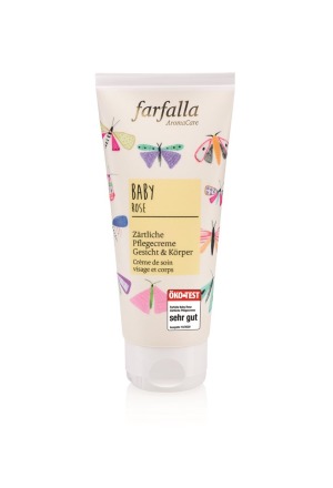 FARFALLA Baby Pflegecreme Gesicht&Körp Rose 100ml FARFALLA Baby Pflegecreme Gesicht&Körp Rose 100ml