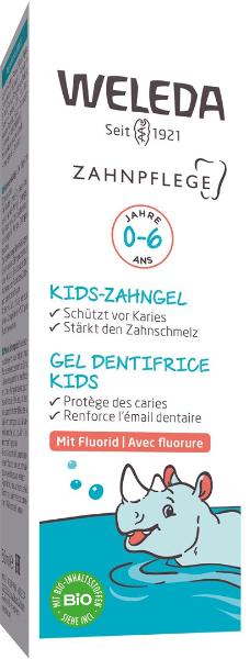 WELEDA Zahngel Kids mit Fluorid Tube 50ml WELEDA Zahngel Kids mit Fluorid Tube 50ml