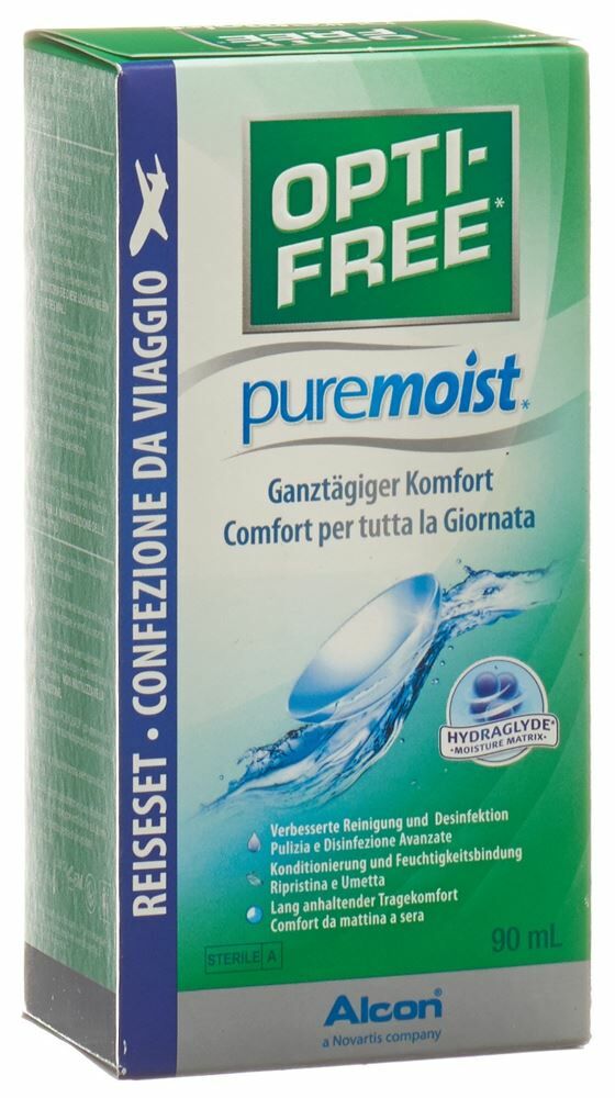 Opti Free PureMoist Multifunktions-Desinfektionslösung Lösung 90ml Opti Free PureMoist Multifunktions-Desinfektionslösung Lösung 90ml