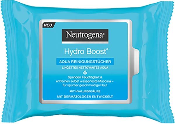 Neutrogena Hydro Boost Aqua Reinigungstücher 25 Stück Neutrogena Hydro Boost Aqua Reinigungstücher 25 Stück