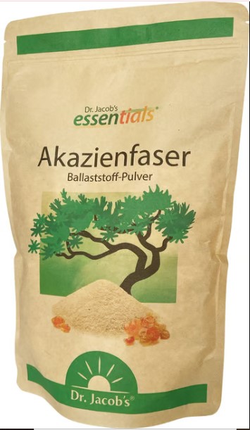 DR. JACOB'S Akazienfaser pur Pulver Btl 500g