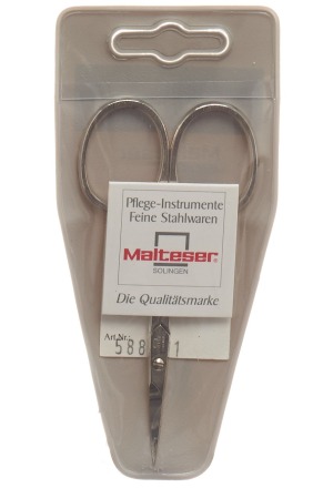 Malteser Hautschere gebogen 9cm No 1