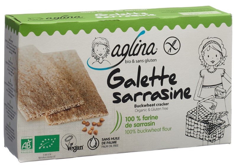 AGLINA Galette Buchweizen Bio 160g