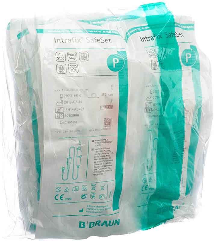INTRAFIX SAFESET P Inf Ger 180cm 10 Stück