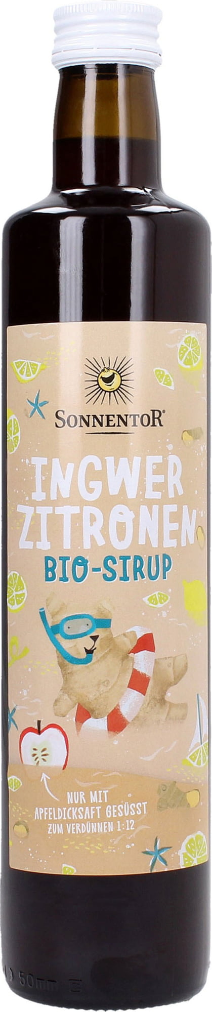 Sonnentor Ingwer-Zitronen Sirup BIO 500ml Sonnentor Ingwer-Zitronen Sirup BIO 500ml