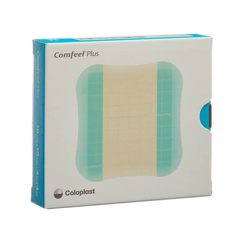 Comfeel Plus Transparent Hydrokolloid Verband 9x14cm 10 Stück
