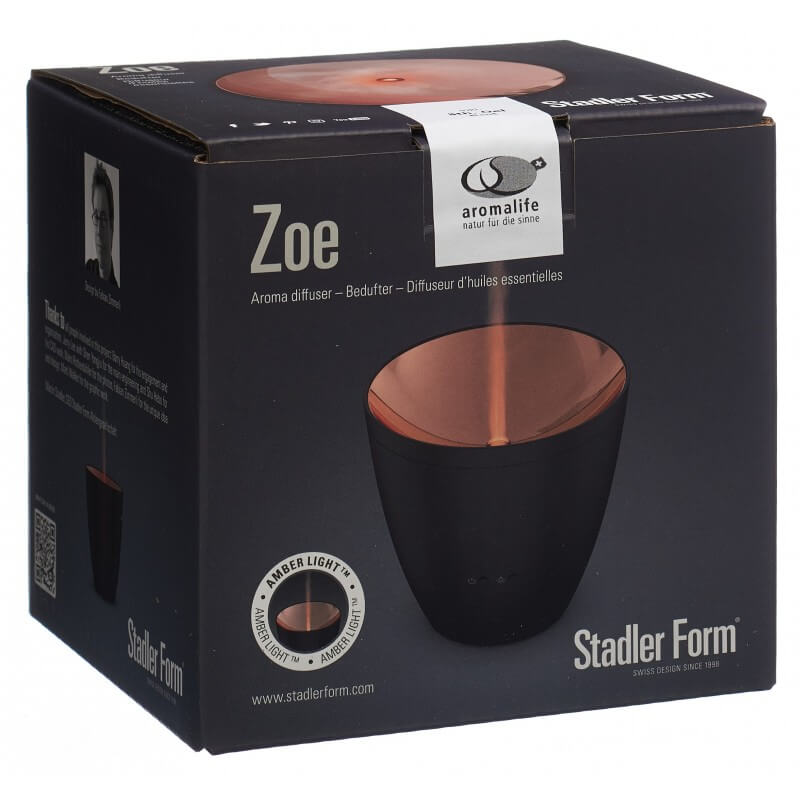 Aromalife Zoe Aromavernebler Amber Light schwarz Aromalife Zoe Aromavernebler Amber Light schwarz
