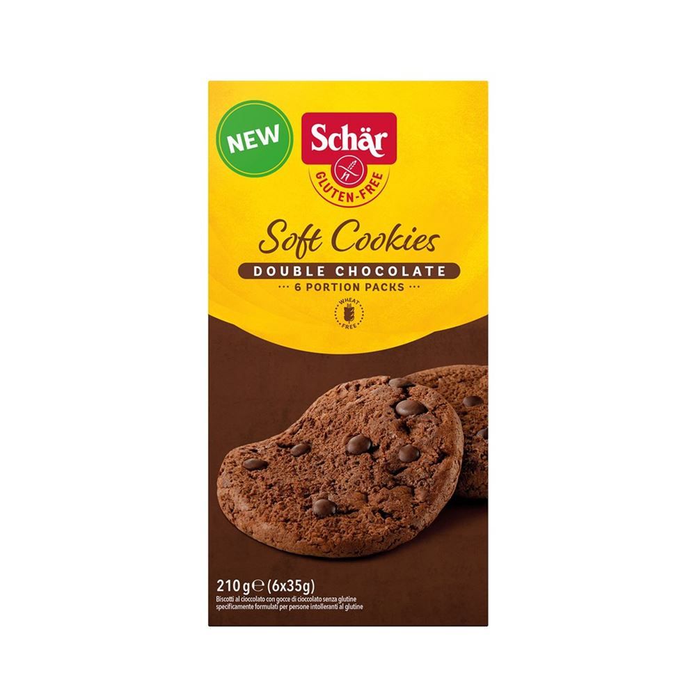 Morga Soft Cookies Double Choc 210g