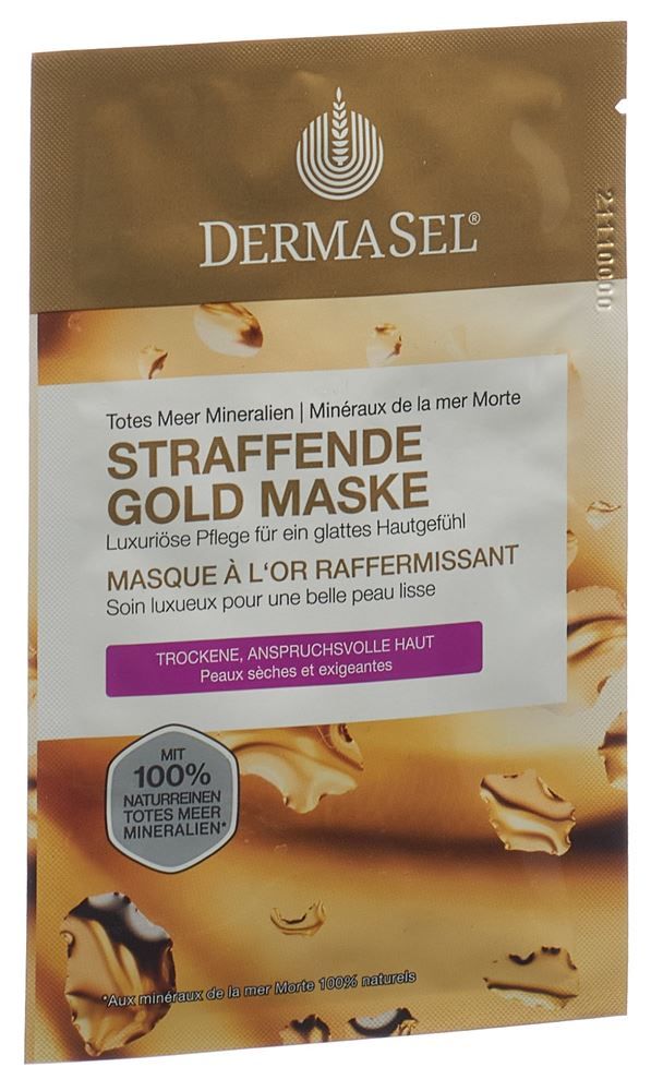 DermaSel Maske Gold Btl 12ml