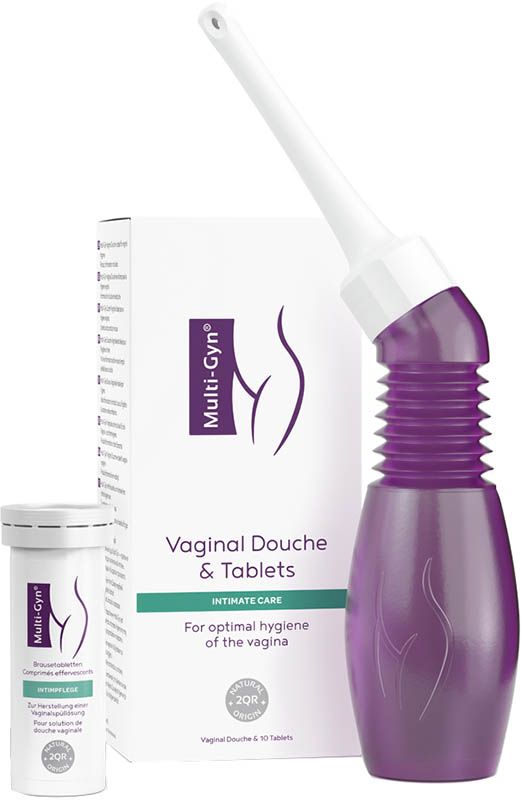 Multi-Gyn Vaginaldusche + Brausetabletten Kombipackung Multi-Gyn Vaginaldusche + Brausetabletten Kombipackung
