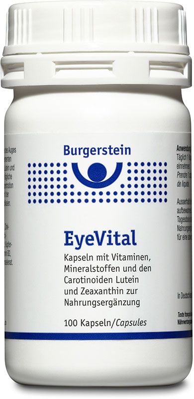 BURGERSTEIN EyeVital Kapseln 100 Stück BURGERSTEIN EyeVital Kapseln 100 Stück