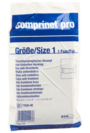Comprinet Pro Thrombo A-D Gr3 39-46cm weiss 1 Paar