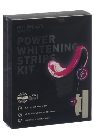 smilepen Pow Whiten Strips Kit Strips&Accelerator