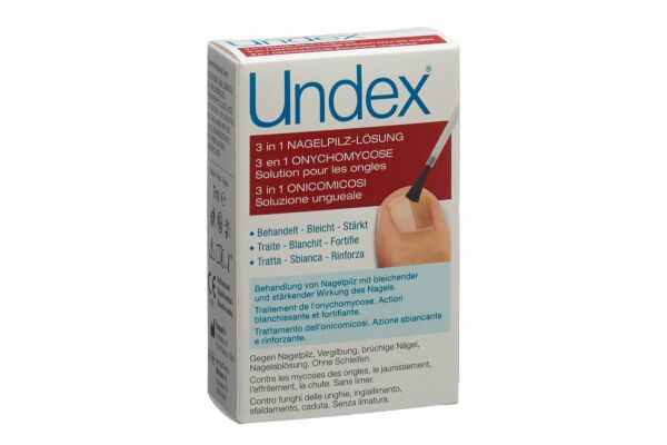 Undex 3 in 1 Nagelpilz-Lösung 7ml Undex 3 in 1 Nagelpilz-Lösung 7ml