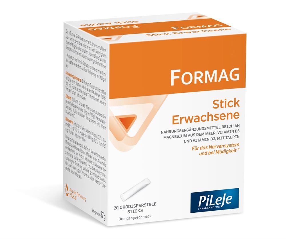 Pileje Formag orodispersible Sticks Erwachsene, 20 Stück Pileje Formag orodispersible Sticks Erwachsene, 20 Stück