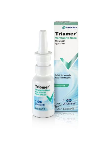 TRIOMER Verstopfte Nase Taschenspray Flasche 30ml