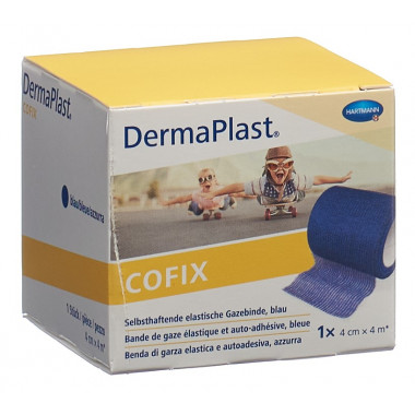 DermaPlast CoFix 4cmx4m blau DermaPlast CoFix 4cmx4m blau