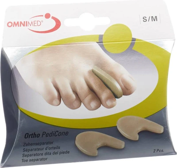 Omnimed Ortho PediCone Zehenseparator S/M 2 Stück Omnimed Ortho PediCone Zehenseparator S/M 2 Stück